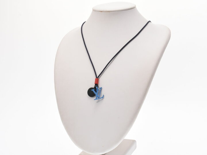 楽天市場】ルイヴィトン コリエチャームズオンザゴー ネイビー系/青系  