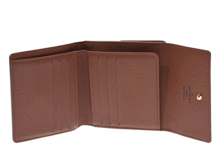 美品 ルイヴィトン モノグラム ポルトフォイユ エリーズ Wホック財布  