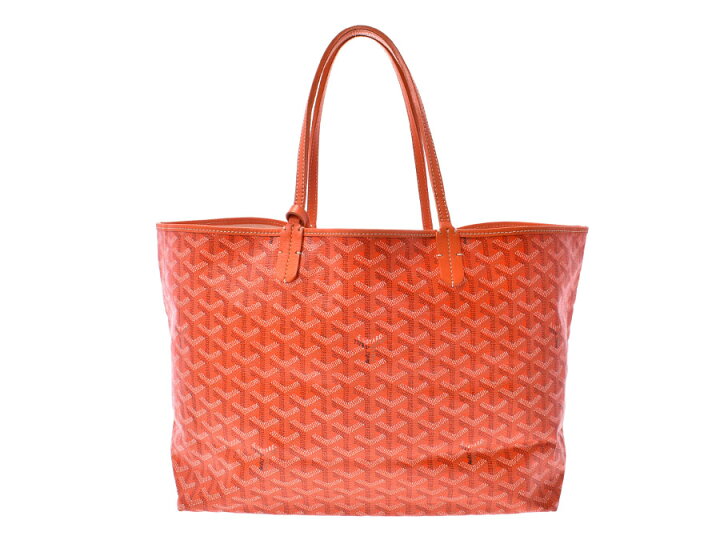 GOYARD ゴヤール サンルイ PM 白 ユニセックス PVC トートバッグ B 