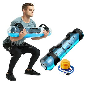 フィットネスバッグ 体幹トレーニング 目盛り付きで簡単重量調節 携帯注水ガス充填トレーニング