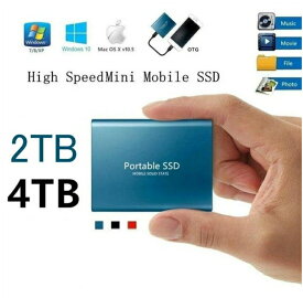 ポータブルSSD 2TB 4TB ハードディスク USB3.1 外付け 耐衝撃 強互換性 トランセンド 外付け ポータブルハードディスク