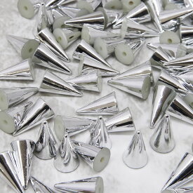 スタッズ 鋲 パーツ ハンドメイド ゴールド シルバー ブラック 土台付き アクセサリーパーツ リメイク ネジ式 20個