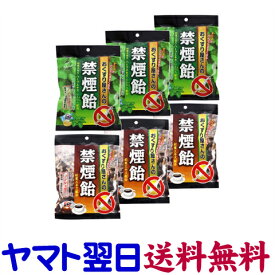 おくすり屋さんの禁煙飴 ミント味＆コーヒー味 3袋ずつ【6袋セット】