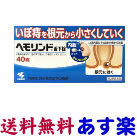 【第2類医薬品】ヘモリンド舌下錠 40錠