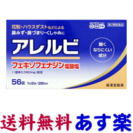 【第2類医薬品】アレルビ 56錠（大容量28日分）花粉症薬 鼻炎薬