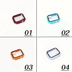 Apple iwatch 9/8/7 Ή Jo[ P[X F2Zbg ̌^ ی tB + pc P[X ho  y ϏՌ Sʕی ^b`x PCP[X iwatch Ή یJo[ apple Watch 9 8 7 AbvEHb