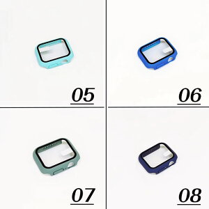 Apple iwatch 9/8/7 Ή Jo[ P[X F2Zbg ̌^ ی tB + pc P[X ho  y ϏՌ Sʕی ^b`x PCP[X iwatch Ή یJo[ apple Watch 9 8 7 AbvEHb