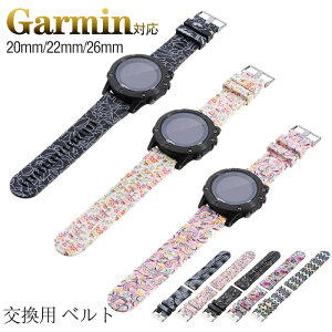 Garmin oh p xgFenix6/6S/Fenix6X/5/5S/5X ԕ VR ւ Xgbv X}[gEHb` xgvoh ʋC TCY y 9F20mm/22mm/26mmVRf 1