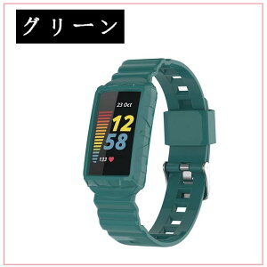 Fitbit Charge 5対応 交換バンド ベルト カバー Fitbit Charge 4 時計バンド Fitbit Charge3 ベルト 一体型 TPU フィットビット Charge 5 腕時計ベルト おしゃれ オシャレ レディース メンズ 交換ベルト 柔らか
