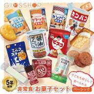 5年保存 非常食 お菓子セット お菓子 ベーシック 9種 9品セット 非常時にホッとするおやつ ビスコ 子供