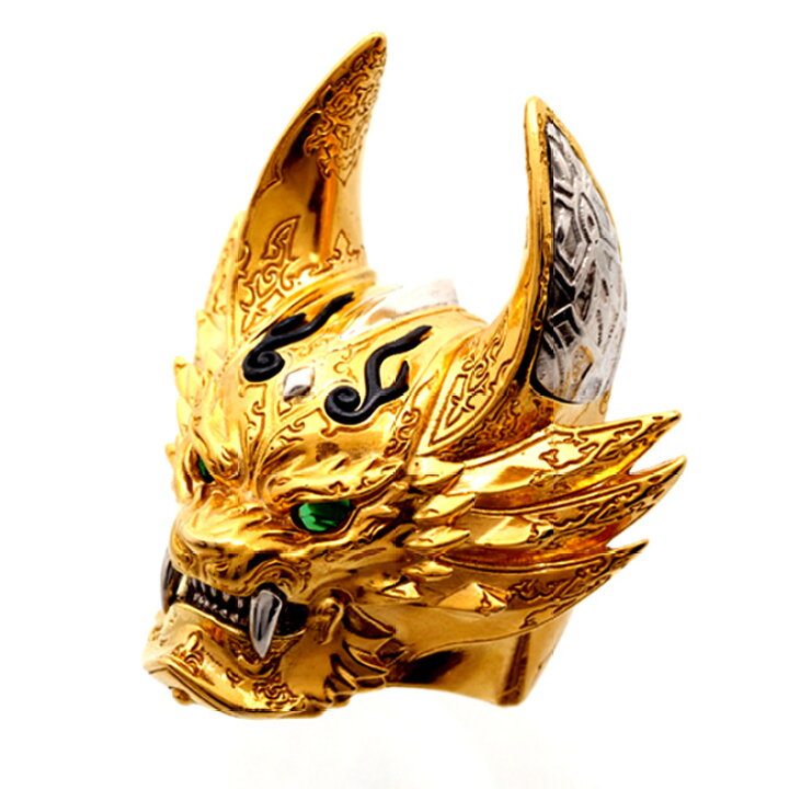 楽天市場 牙狼 Garo ガロ 黄金騎士garoリング Special Edit 18k Ver Jap工房 純正 正規ライセンス Gr18g3k ｇ ｉ ｒ