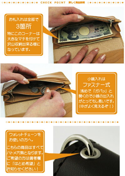 手染めハンドメイドウォレット