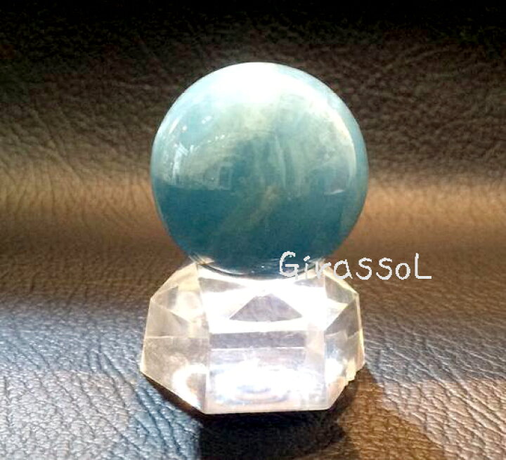 ⭐︎【天然】アクアマリン 丸玉 19mm 9.8g アクアマリン - 埼玉県吉川  