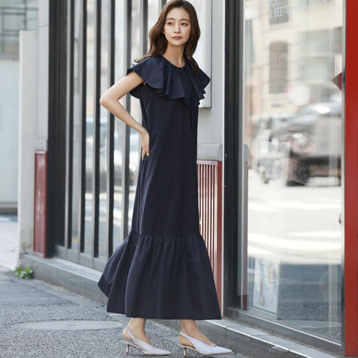 楽天市場】【33％OFF】ワンピース ロング きれいめ レディース  