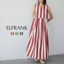 【15％OFF】ワンピース ロング きれいめ レディース カジュアル お出かけ 膝下 着痩せ ノースリーブ ゆったり おしゃれ 大きいサイズ かわいい シンプル 可愛い 大人 体型カバー 袖なし クルーネック フレア ストライプ Aライン 春 夏