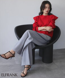 【1000円OFF】トップス レディース プルオーバー 1枚で決まる ゆったり 着痩せ 長袖 ブラウス カットソー おしゃれ きれいめ 体型カバー かわいい クルーネック 丸首 シンプル 大きいサイズ 可愛い 袖あり パフスリーブ ダンボール生地 タックスリーブ 洗える 春 秋 冬 秋冬