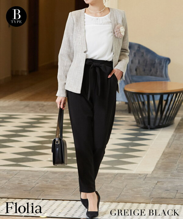 7号 13号 サテン地 代 30代 40代 50代 124 アンサンブルスーツ バイカラー ベージュ ママスーツ ワンピーススーツ 入学式 卒業式 母スーツ 黒 品質満点 バイカラー