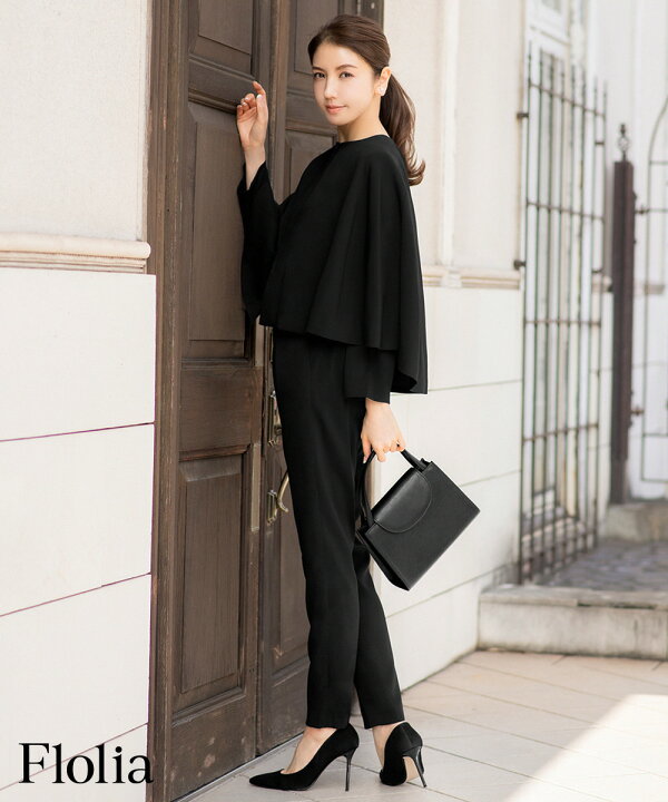 楽天市場】【45％OFFで13900円】喪服 レディース スーツ ブラック  