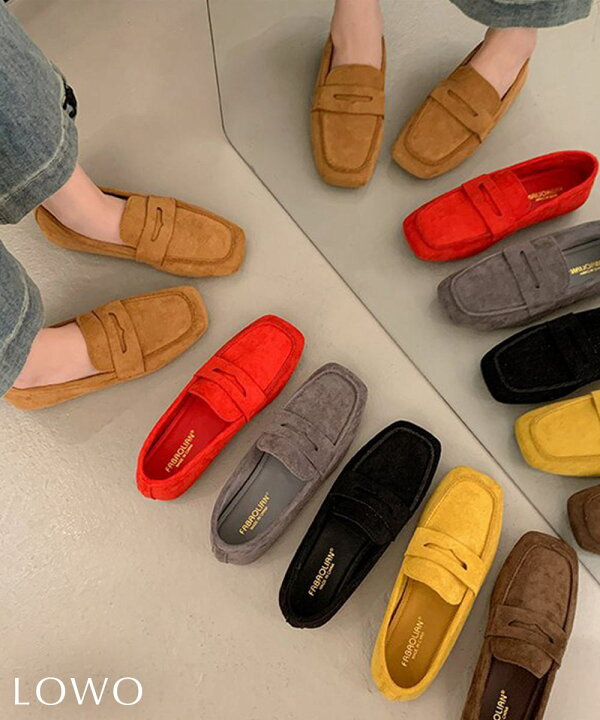 楽天市場】【17％OFF】ローファー パンプス ローヒール フラット 