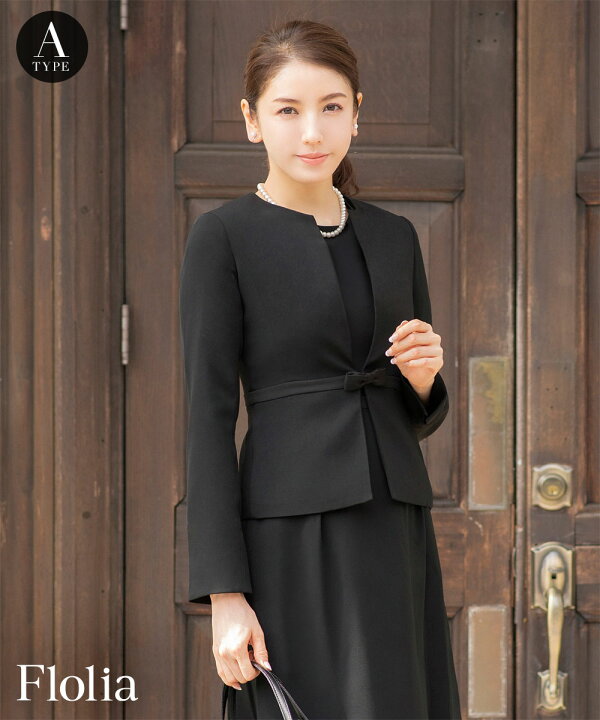 楽天市場】【16％OFF 17日13時まで】喪服 レディース スーツ ブラック  