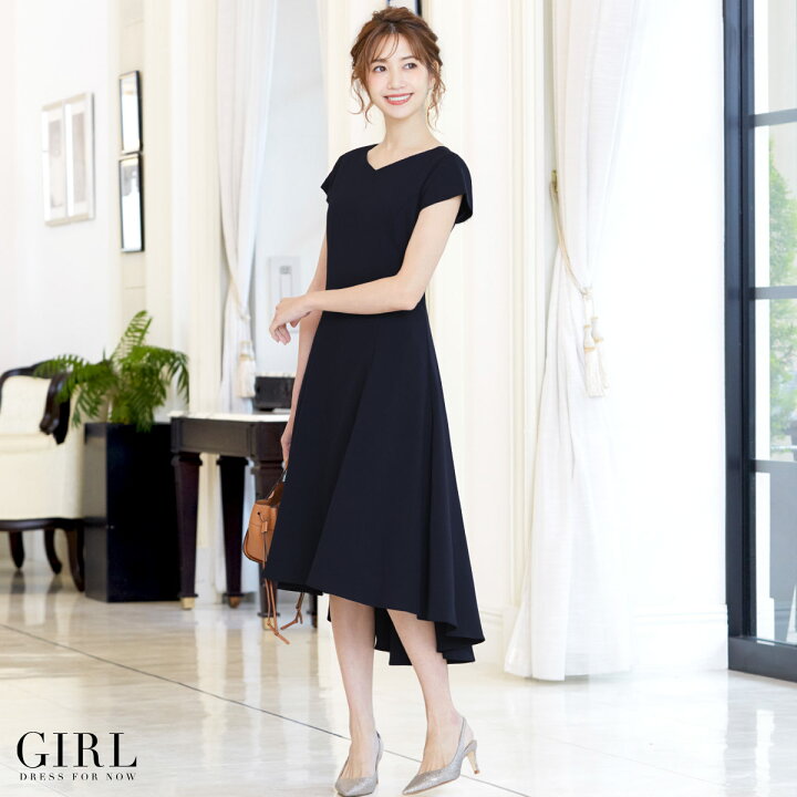 楽天市場 10 Offで90円 22日13時まで フィッシュテールフレア結婚式ワンピース お呼ばれパーティードレス 春 夏 秋 冬 パーティードレス通販オトナgirl