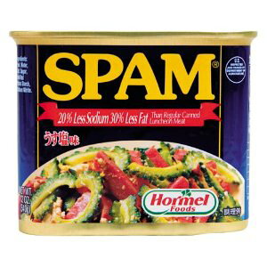 沖縄ホーメル　うす塩スパム（SPAM）・ポークランチョンミート 12缶