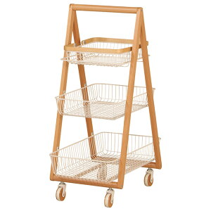 Mash �}�b�V�� CARRY BASKET WAGON-M �L�����[�o�X�P�b�g���S��-M �y���b�Z�[�W�J�[�h�Ή��z ���S�� �X�`�[�� �ؐ� �L���X�^�[�t�� �L�b�`�����S�� 3�i ������� �o�X�P�b�g ���[ ���b�N