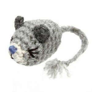 necono ネコノ ねずみのあみぐるみ キャットニップ入り 【ラッピング対応】 【メッセージカード対応】 猫 おもちゃ ぬいぐるみ ねずみ おしゃれ 猫用品 ギフト ペットグッズ ペット用品 ねこ