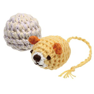 necono ネコノ 猫のおもちゃ あみあみネズミ&ボール 【ラッピング対応】 【メッセージカード対応】 猫 おもちゃ ボール ぬいぐるみ おしゃれ 猫用品 ギフト ペットグッズ ペット用品 ねこ