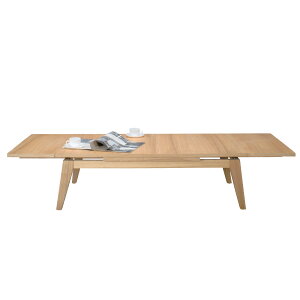 コパン エクステンションセンターテーブル 幅120cm 伸長式テーブル 伸長テーブル 伸縮テーブル ローテーブル 幅120cm 幅150cm 幅180cm リビングテーブル コーヒーテーブル おしゃれ ナチュラル ブ