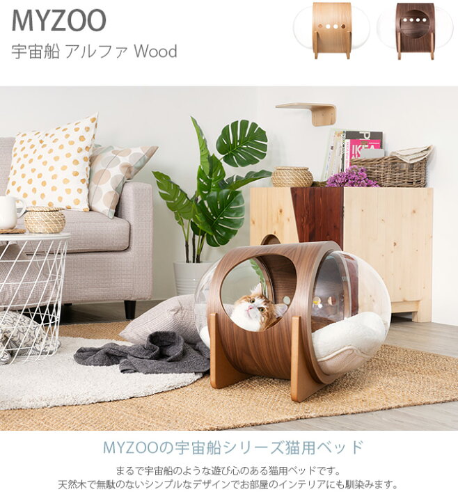 楽天市場】【レビュー特典あり】 MYZOO マイズー Spaceship Alpha Wood 