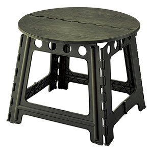 クラフターテーブル サークル アウトドアテーブル ローテーブル 折りたたみ おしゃれ 円形 アウトドア キャンプ サイドテーブル ピクニック 円卓