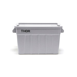 THOR \[ LARGE TOTES WITH LID 75L ybZ[WJ[hΉz [{bNX Rei  vX`bN jZbNX AEghA [ Wt K[W ԍ