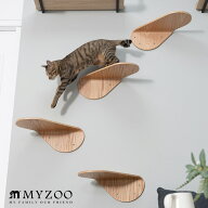 MYZOO マイズー キャットステップ LACK TILT 【メッセージカード対応】 猫 キャットステップ コンパクト …