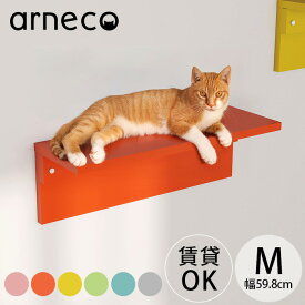 【サンプル送付サービスあり】 arneco アーネコ Board Walk M ボードウォーク キャットステップ キャットウォール 猫用 爪とぎ 壁掛け 壁棚 ウォールシェルフ 賃貸 キャットタワー カラフル