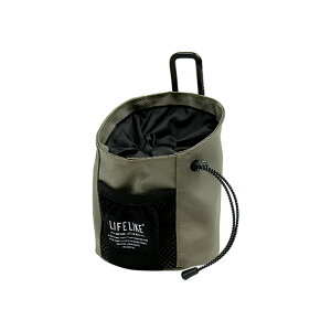 LIFELIKE ライフライク フィールドギアマナーポーチ 【ラッピング対応】 【メッセージカード対応】 マナーポーチ 犬 お散歩 おしゃれ 消臭 巾着 カラビナ シンプル カジュアル ユニセックス