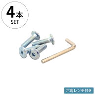 wonder shelf ワンダーシェルフ 六角ビス 4個入り・六角レンチ付き 【メッセージカード対応】 DIY パーツ…