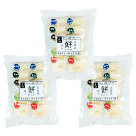 【国産】北海道餅巡り 360g×3パック（北海道産地米使用まるもち6産地×2個セット）（初山別 美深 名寄 上川 富良野 芦別 もち 餅 まる餅 国産 水稲 もち米 和菓子 スイーツ 食べ方 焼き方 前原製粉 ギフト プレゼント）