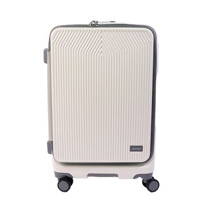 スーツケース Mサイズ フロントオープン 拡張 57L 65L ストッパー oltimo オルティモ OT-0875-57 キャリーケース トラベルケース キャリーバッグ 静音 ダイヤルロック 双輪キャスター ファスナー 日