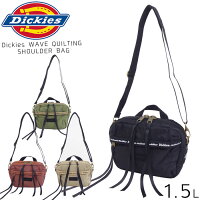 Dickies ショルダーバッグ ミニ メール便 送料無料 メンズ/レディース ディッキーズ WAVE QUILTING ミニショルダーバッグ 全4色 14505600 バッグ ブランド おしゃれ 通学 通勤 旅行 斜めがけバッグ 肩かけ かわいい ポシェット
