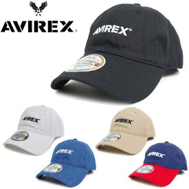 アビレックス キャップ 帽子 LOGO LOW CAP メンズ/レディース 全5色 14916700 AVIREX ローキャップ ブランド おしゃれ