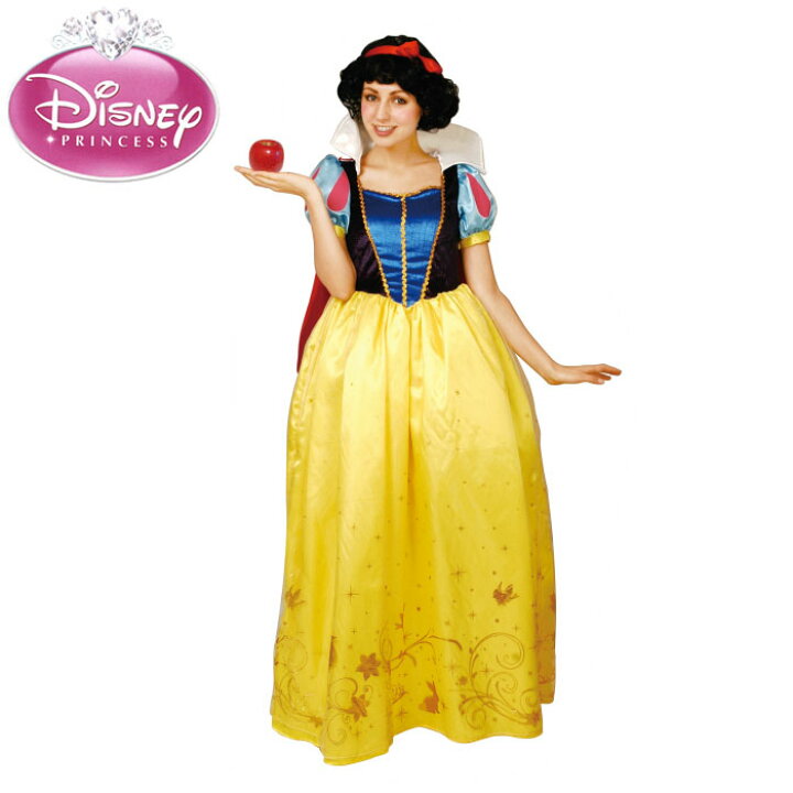 楽天市場 ハロウィン コスプレ ディズニー 衣装 大人 仮装 レディース デラックス 白雪姫 Snow White Adult プリンセス ディズニーランド コスチューム ハロウイン イベント あす楽 送料無料 Zakka Green
