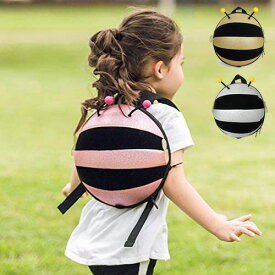 リュック キッズ ミツバチ BUMBLE BEE BACK PACK ピンク/イエロー/シルバー SF034 リュックサック バンブルビー バックパック デイバッグ はち お祝い 誕生日 プレゼント 男の子 女の子 かわいい 遠足 お出かけ