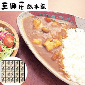 カレー レトルト レトルトカレー 三田屋総本家 黒鶏のチキンカレー 20食 チキンカレー ギフト プレゼント グルメ 自宅用 贈答 食品ギフト お歳暮 お中元 贈り物 内祝い 景品 賞品