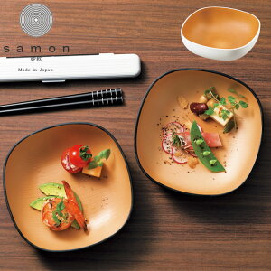 T_{E  14cm ݂ HAKOYA samon  SQUARE BOWL {E ubN zCg XNGA vX`bN M H { dqWΉ H@Ή  380ml ؖڒ ɂ 