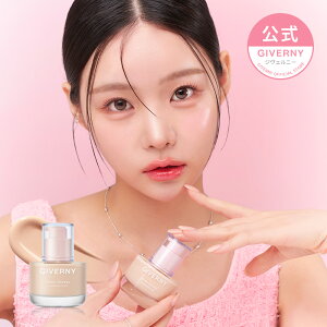 GIVERNY WFj[ f[CObVt@f[V 30ml (7F) SPF38, PA++ Dewy Glassy Foundation ؍RX Wxj[  c  ɂ CgJo[ x[XCN ؍CN 