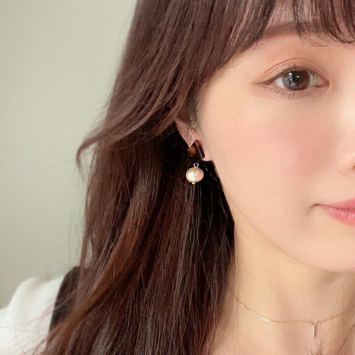 楽天市場】ピアス 金属アレルギー ステンレス パール イヤリング 秋 