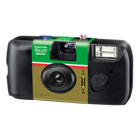 【新品 送料無料】FUJIFILM フジカラーレンズ付フィルム 写ルンです スタンダードタイプ シンプルエース 27枚撮り チェキ フィルム 未開封