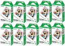 富士フイルム チェキ インスタントカラーフィルム チェキフィルム instax mini 1パック×10（100枚分）新品 送料無料