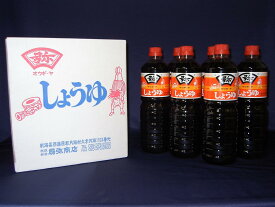 醤油　月印　1L　6本入り